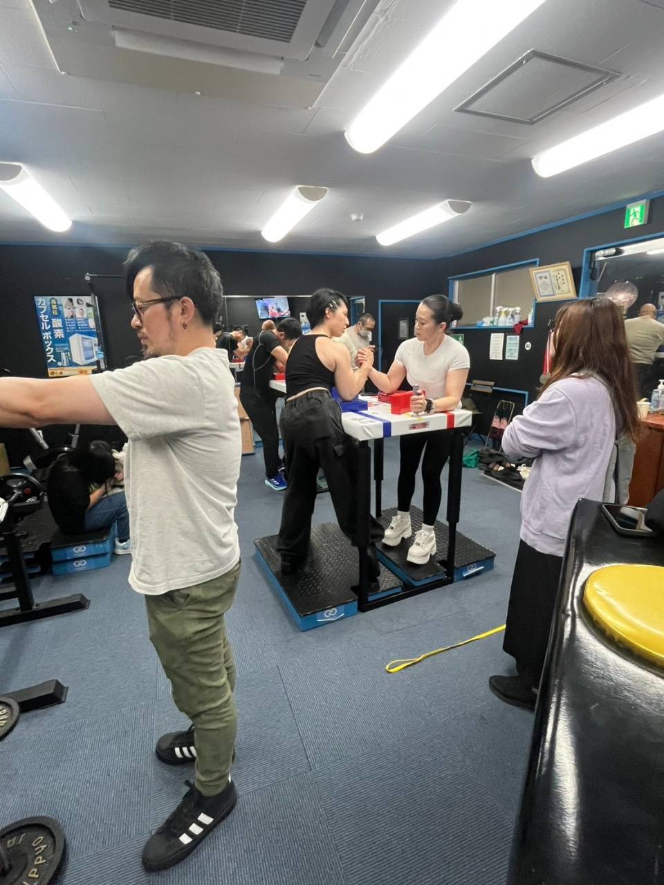 【アームレスリング練習会】女性の参加者多数でした！